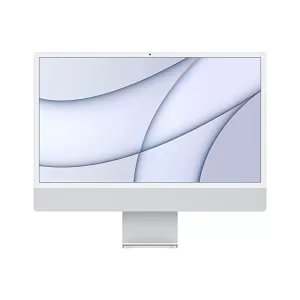 Apple 2021 iMac with 4.5K Retina Display (24-inch/60.96 cm, M1 chip with 8‑core CPU and 8‑core GPU, 8GB RAM, 256GB) - Silver