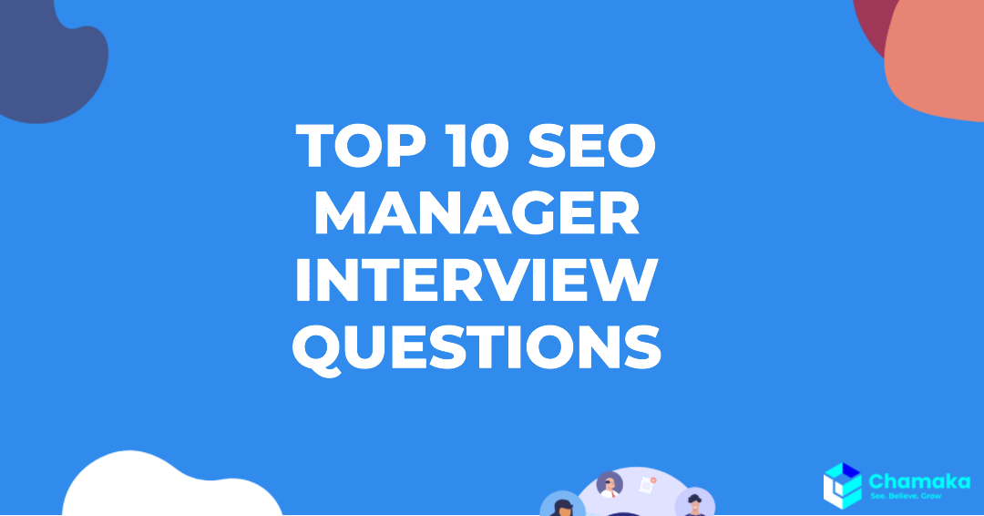 seo manager interview questions
